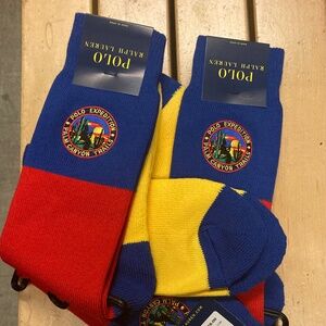 Men’s Polo Ralph Lauren polo Expedition multi color socks size 10-13
